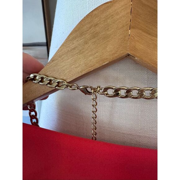 Chiara Boni Celide Chain-Strap Cutout Dress Size 38 | 6 US - Picture 5 of 11